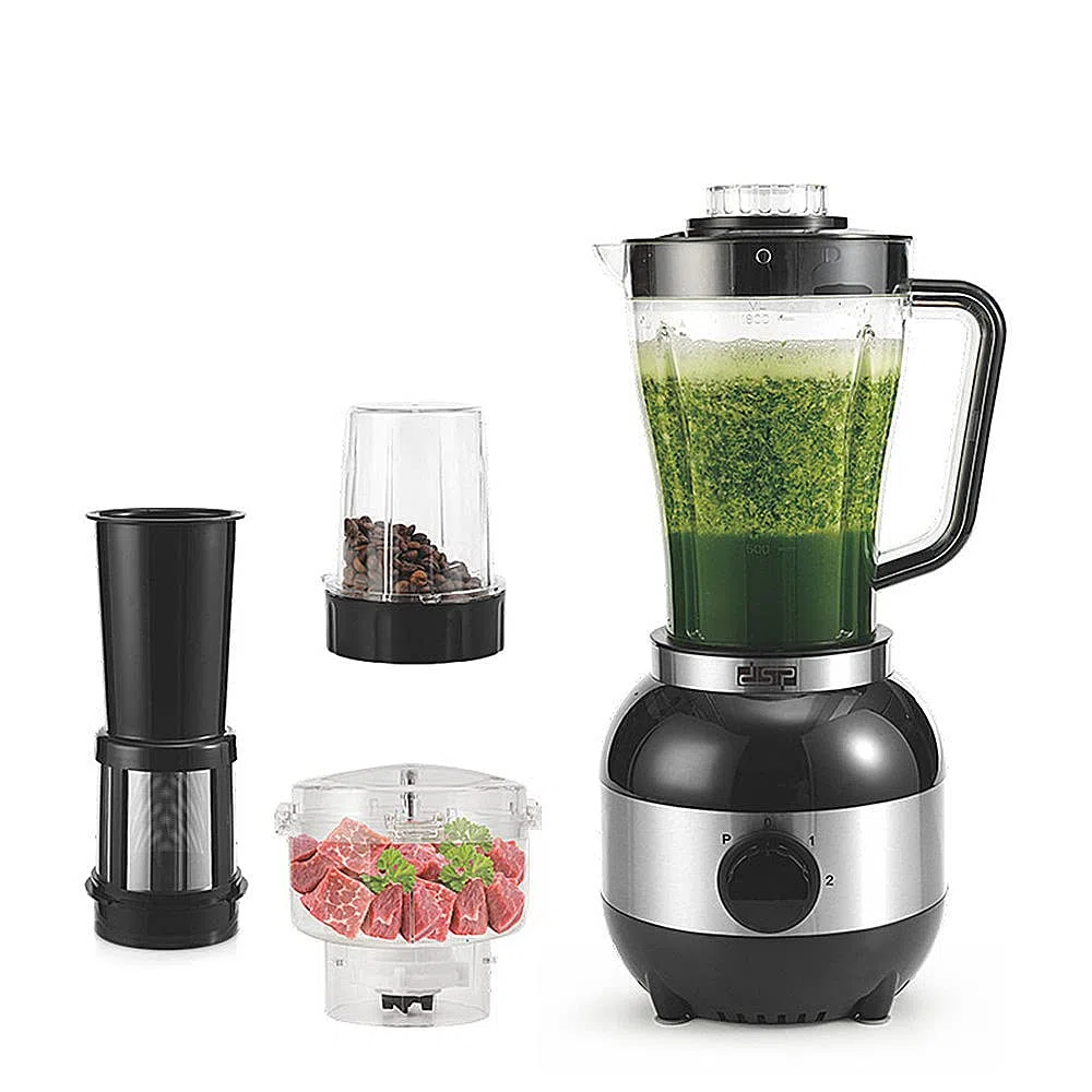 Professionnel Multifonction 350W Blender，avec 6 Lames en Acier Inoxydable, de 1.8 litres, 10 000 U/Min, sans BPA